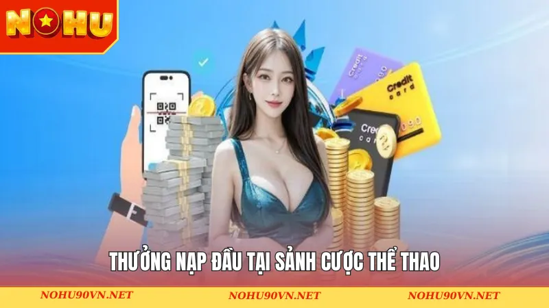 Thưởng nạp đầu tại sảnh cược thể thao